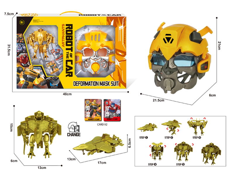 Metamorphic Robot Mask