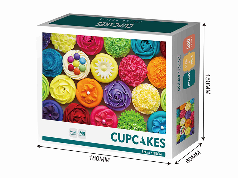 Cupcakes Jigsaw Puzzle 500pcs