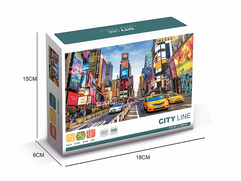 City Line Jigsaw Puzzle 500pcs