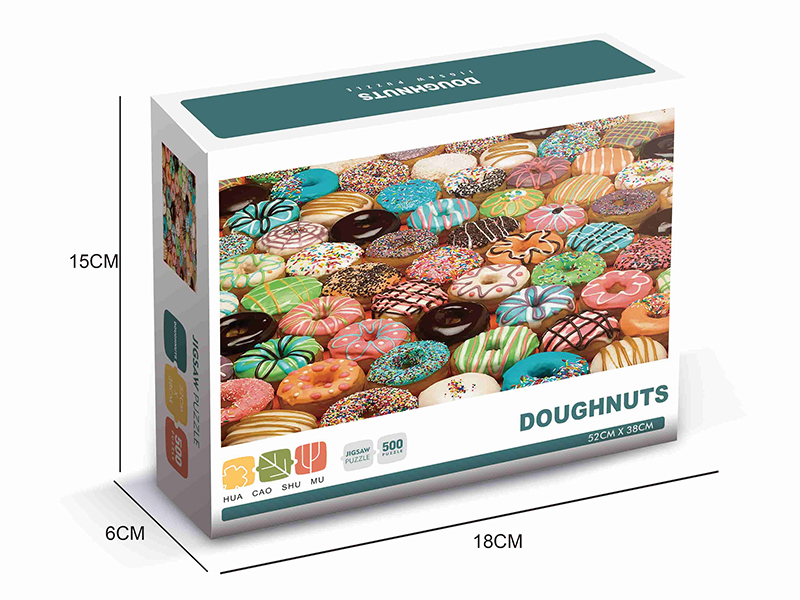 Doughnuts Jigsaw Puzzle 500pcs