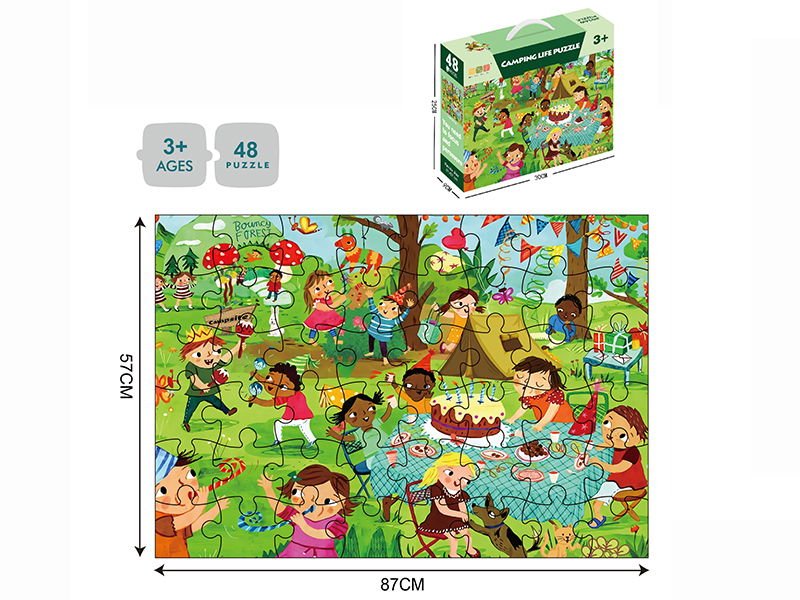 Camping Life Puzzle 48pcs