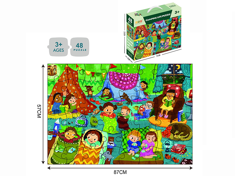 Camping Life Puzzle 48pcs