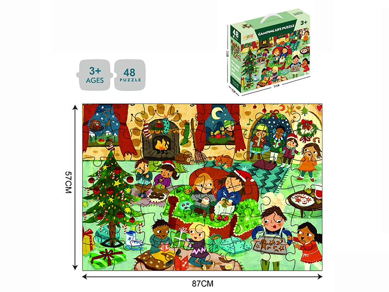 Camping Life Puzzle 48pcs