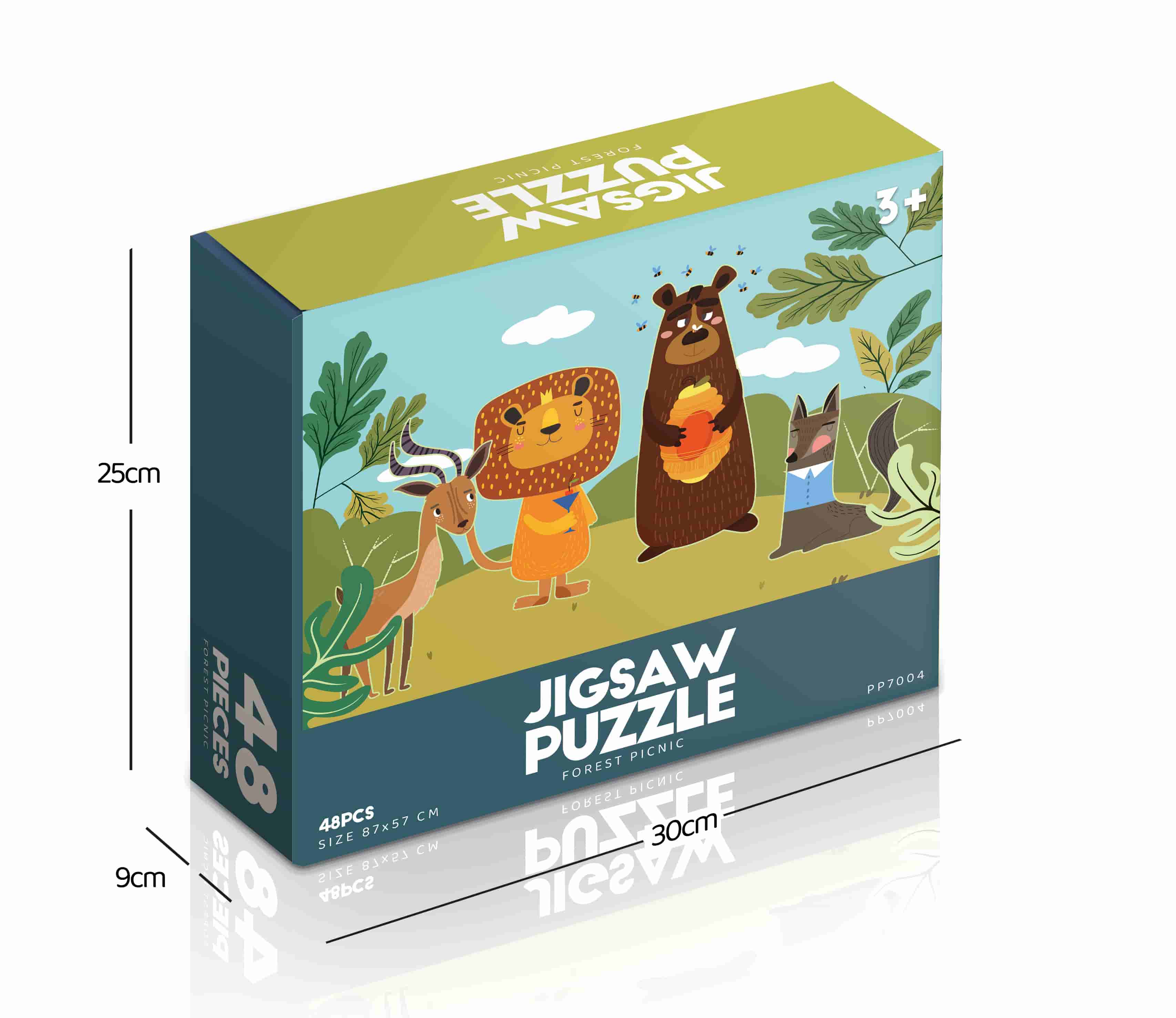 Forest Picnic Jigsaw Puzzle 48pcs