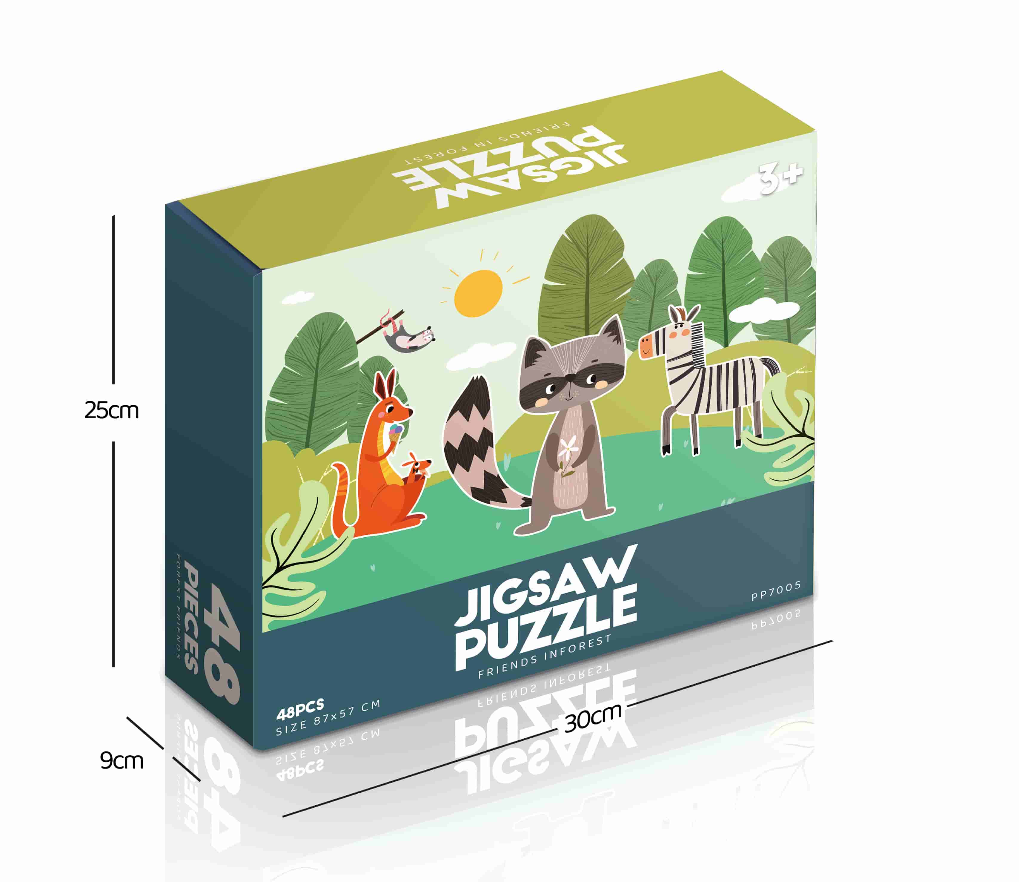 Animal Jigsaw Puzzle 48pcs