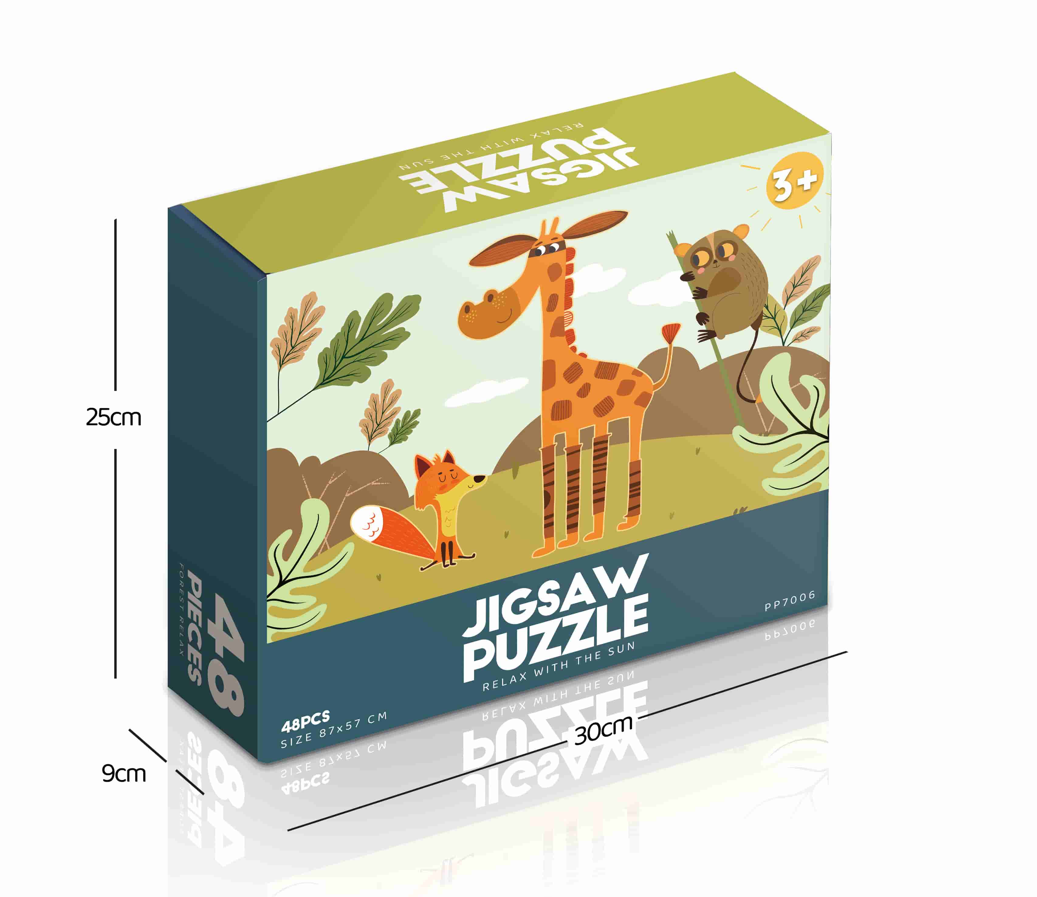 Jigsaw Puzzle 48pcs - Relax With The Sun