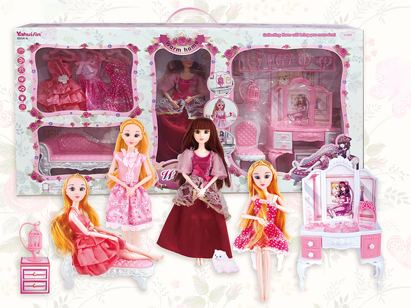 European Furniture Princess Series(Light & Music)