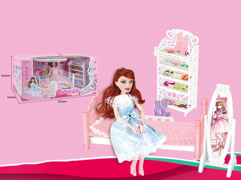 Princess Bedroom + Doll