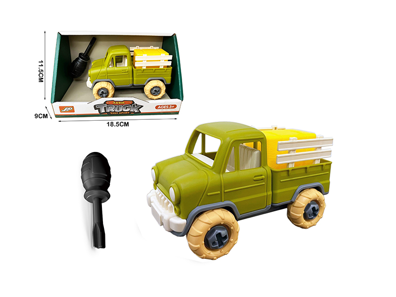 Assemblable Pickup Farm Car