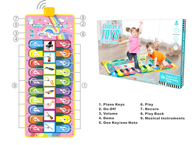 Children's Toys Electronic Piano Pad