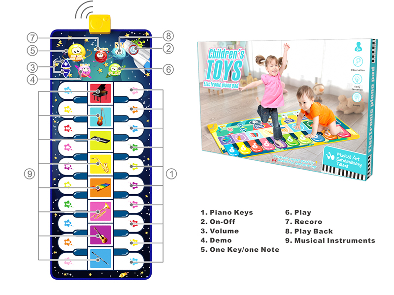 Children's Toys Electronic Piano Pad