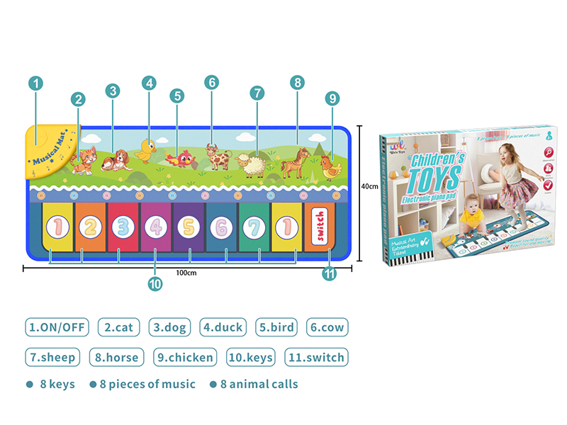 Music Play Mat