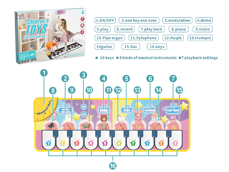 Music Play Mat