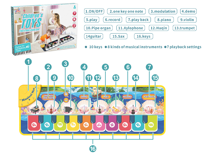 Music Play Mat