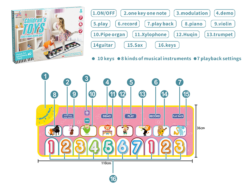 Music Play Mat