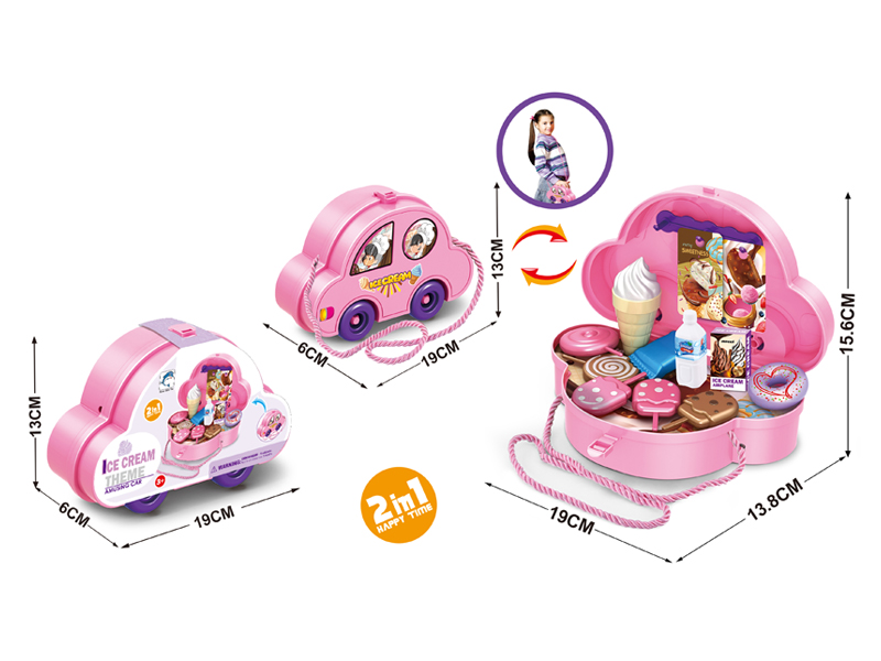 Ice Cream Storage Toy Car