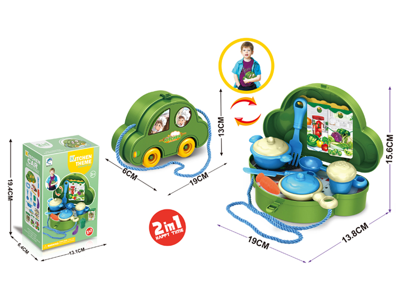 Tableware Storage Toy Car