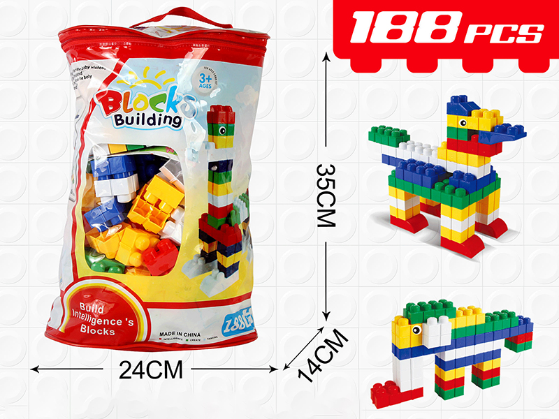 188pcs Building Blocks