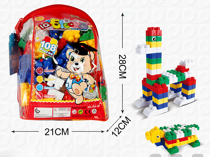108pcs Building Blocks