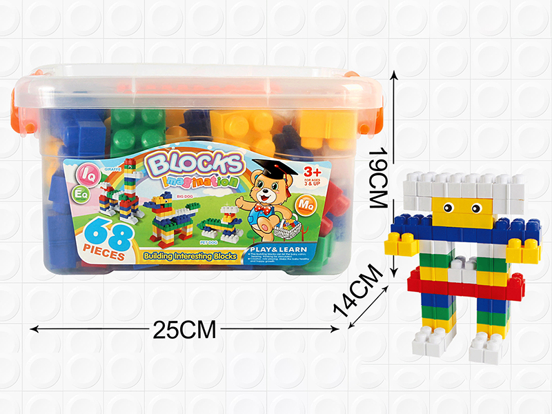 68pcs Building Blocks