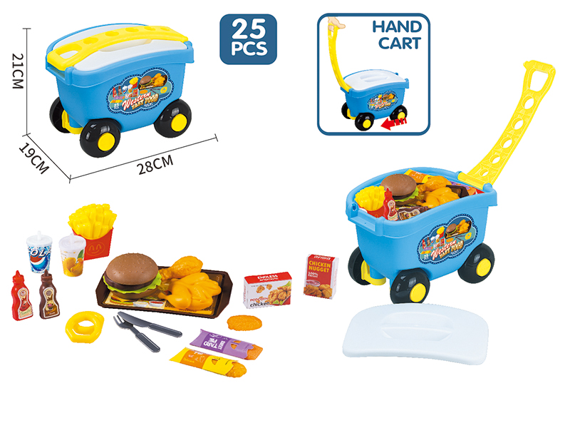 Hamburger Storage Hand Cart(25PCS)