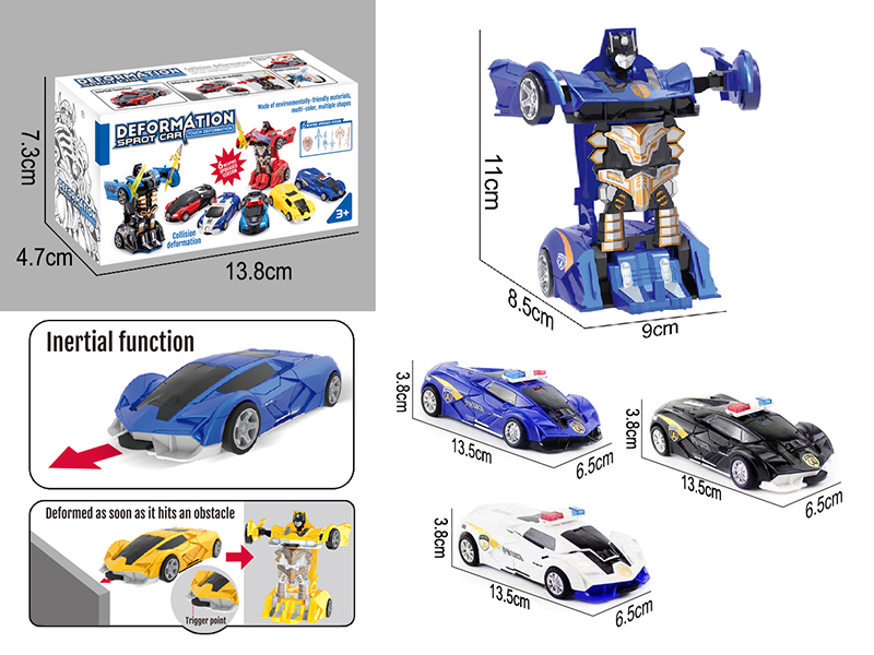 Friction Transformation Lamborghini Racing Car