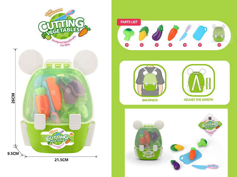 Cutting Vegetables Backpack Suit