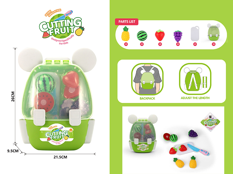 Cutting Fruits Backpack Suit