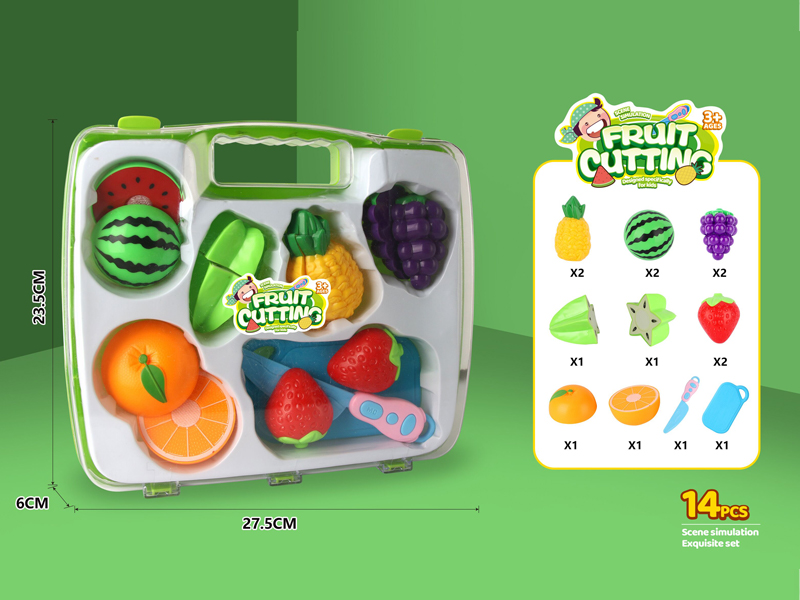 14PCS Fruits Set