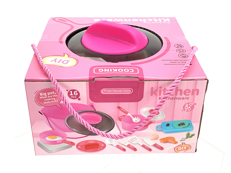 Cooker Play House Toys 16pcs