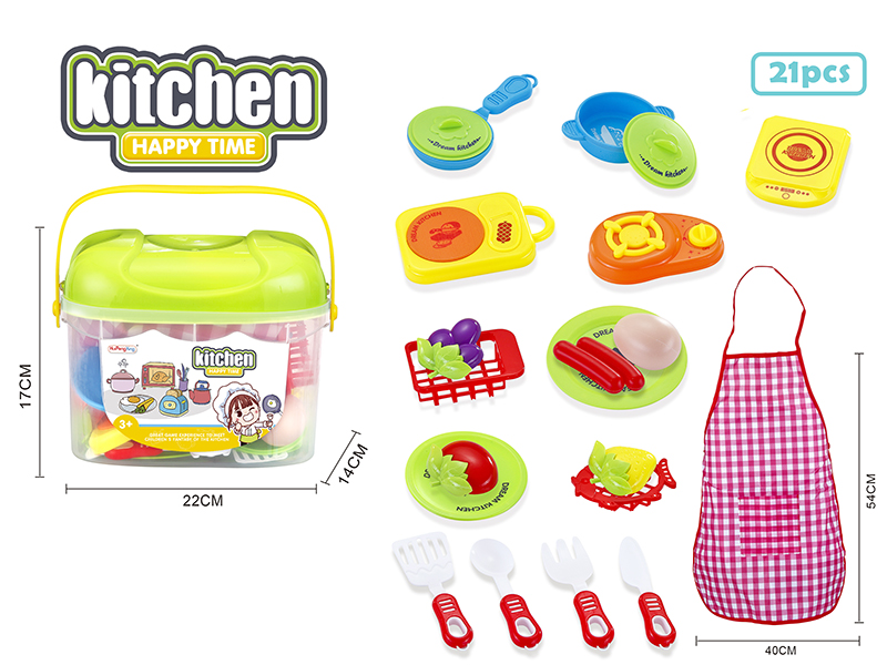 Storage Bucket Kitchen Set 21pcs