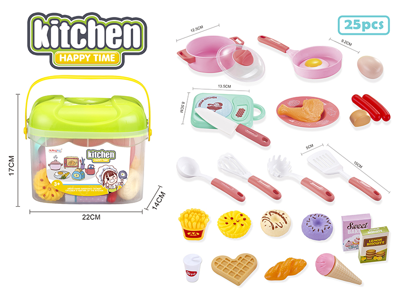 Storage Bucket Kitchen Set 25pcs
