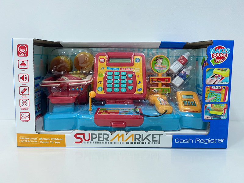Cash Register Fruits Set