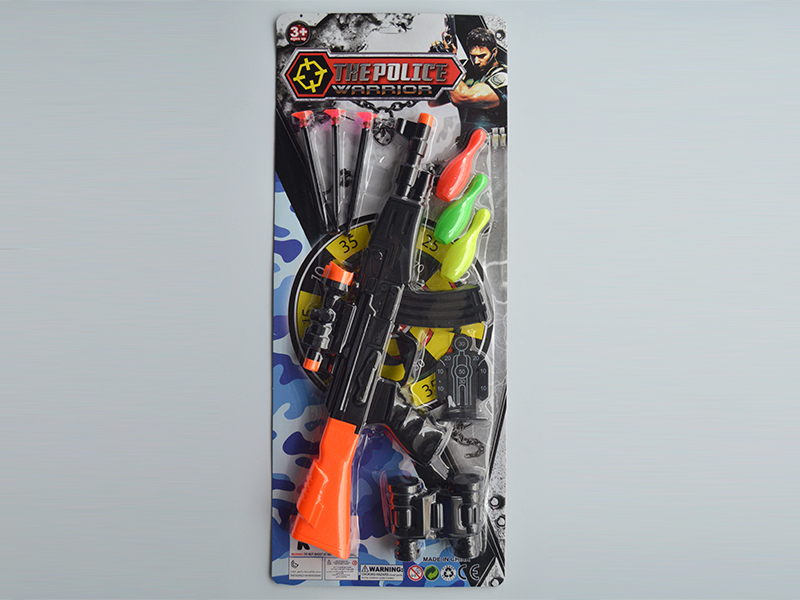 Three-Ball Soft Ammunition Submachine Gun Suit