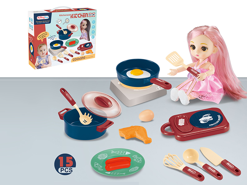 Cooking Play House Toys With 6