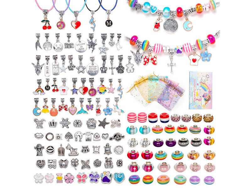 DIY Bracelet Set 130pcs + 5 Organza Bags