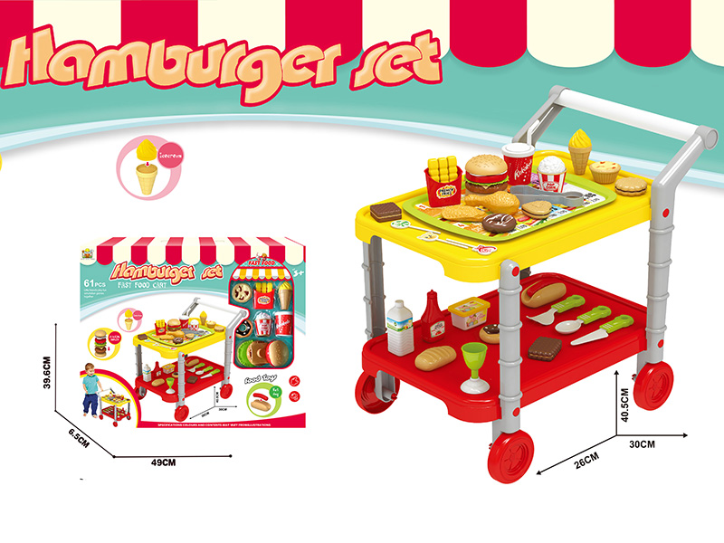 Burger Cart Set