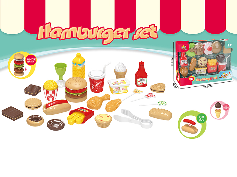 Hamburger Set 19pcs