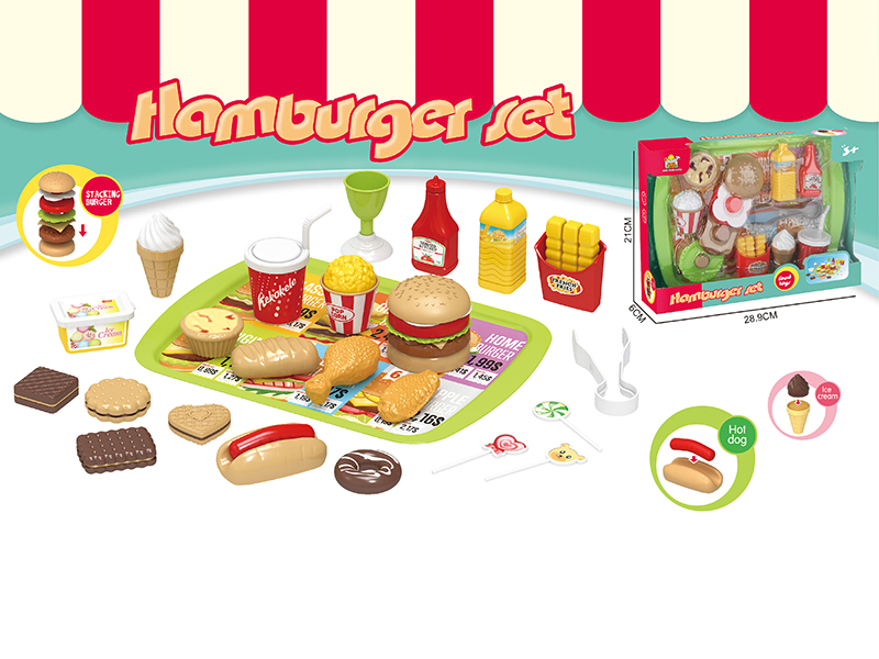 Hamburger Set 19pcs