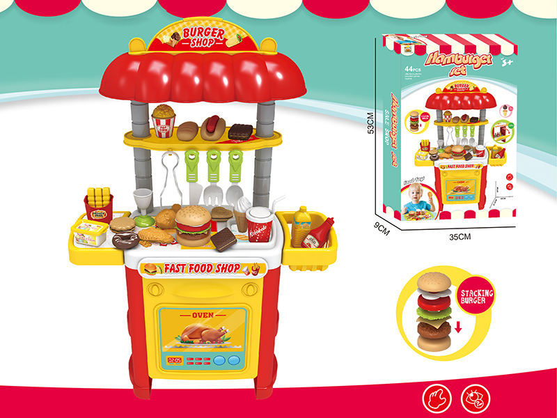 Burger Stand Set