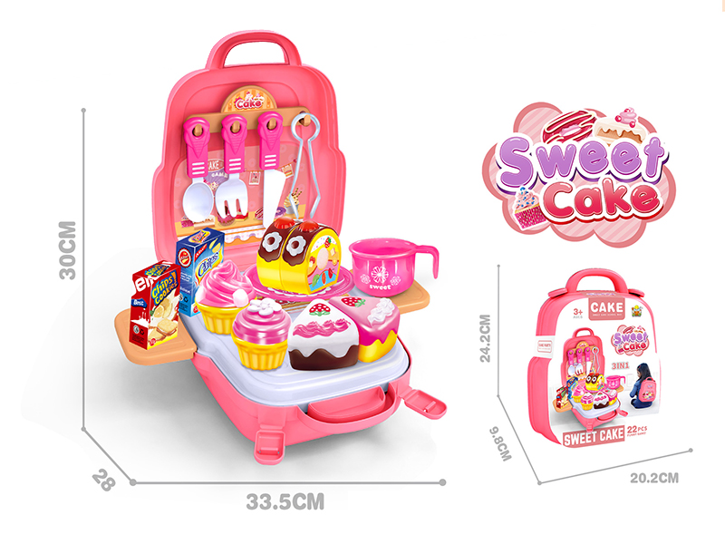 3 In 1 Sweet Cake Backpack