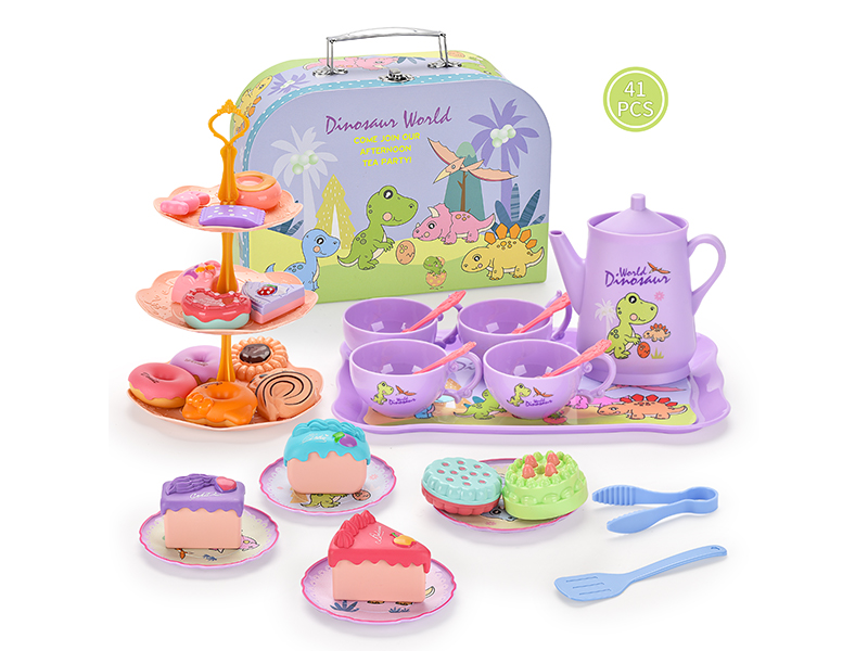 42Pcs Dinosaur Tea Set