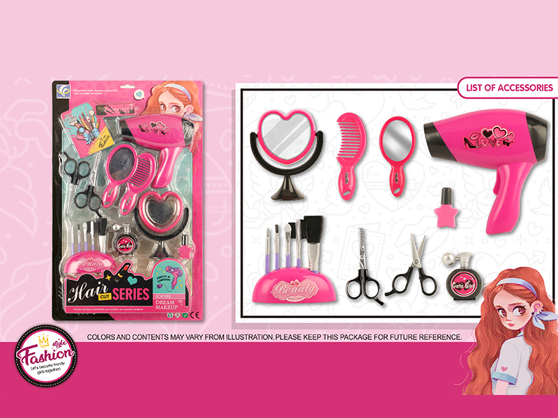 9Pcs B/O Hair Dryer Accessories Set