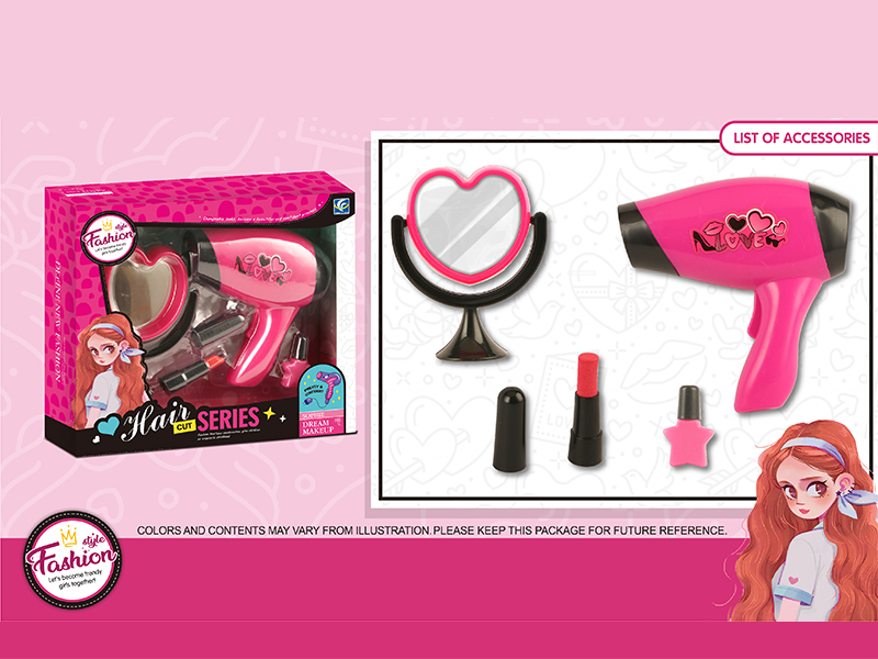 5Pcs B/O Hair Dryer Accessories Set