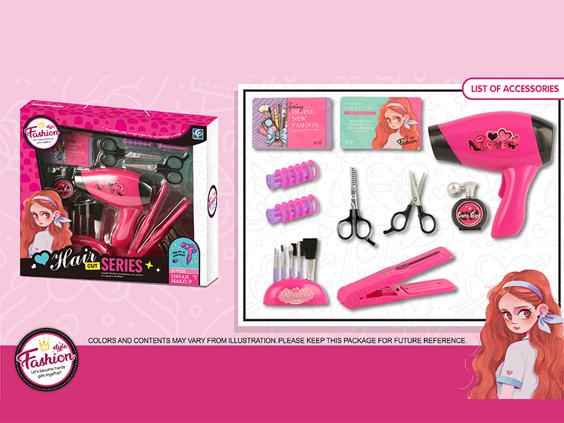 10Pcs B/O Hair Dryer Accessories Set