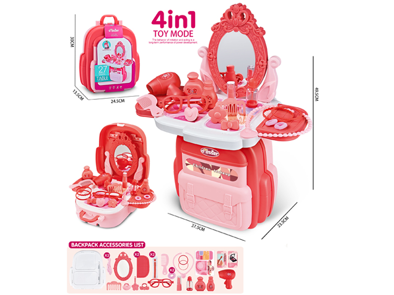 27Pcs Jewelry Toy Backpack