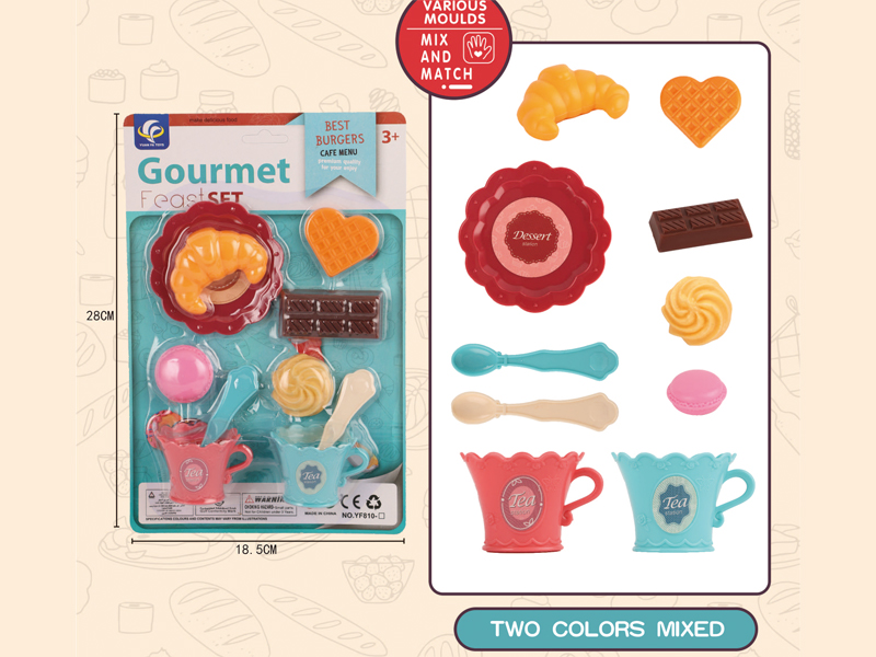 10PCS Dessert Toy Set