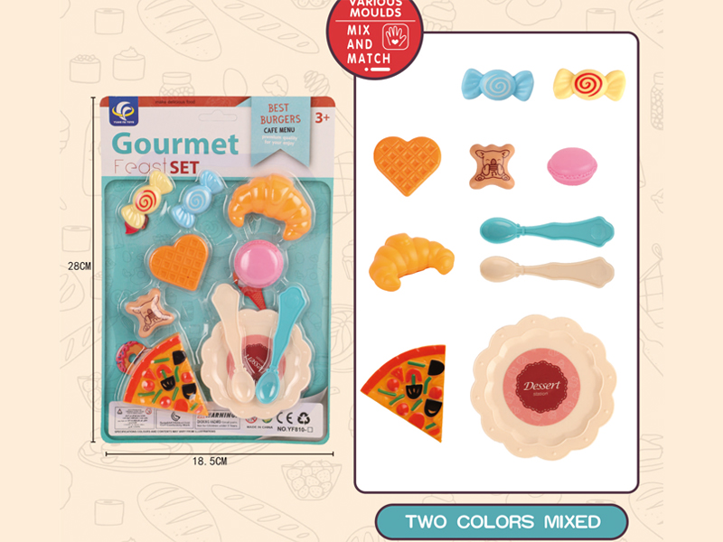 10PCS Dessert Toy Set