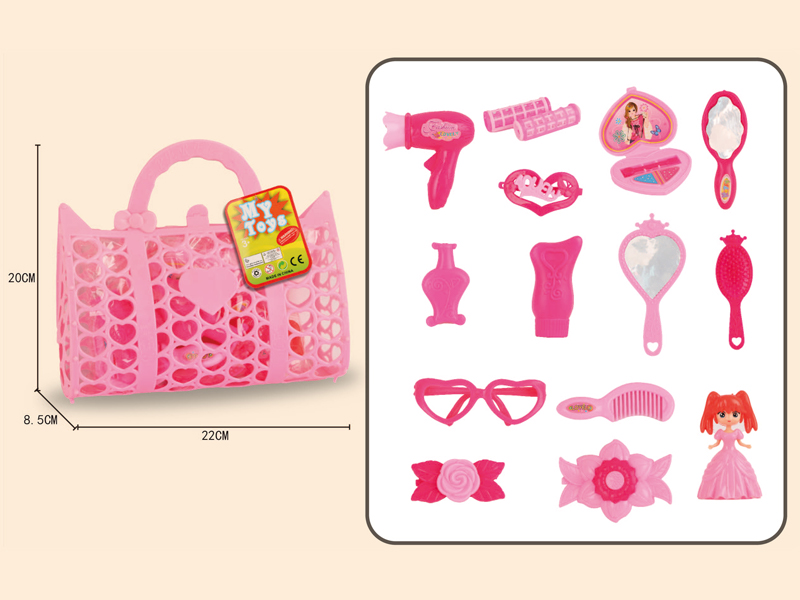 15PCS Jewelry Toys+Dolls