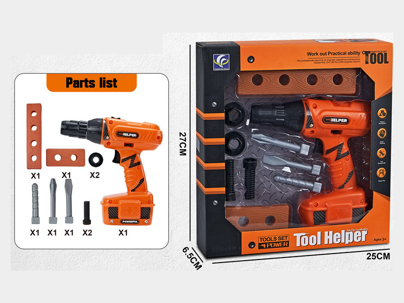 10Pcs B/O Tool Hand Electric Drill